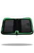 Pi�rnik 1zamek 1klapka Clipper Game Over Green CoolPack PATIO F076969
