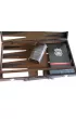Backgammon wersja LUX br�zowa