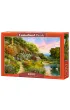Puzzle 1500 el. Wiejski domek Castorland