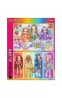 Puzzle 2x200 el. T�czowe lalki Trefl