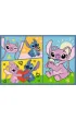 Puzzle 2x70 el. Ze Stitchem nie ma nudy Trefl