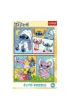 Puzzle 2x70 el. Ze Stitchem nie ma nudy Trefl
