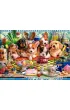 Puzzle 300 el. Puppies Dessert Castorland