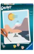 Ravensburger Malowanie po numerach CreArt - Minimalistyczny krajobraz 1 24x30cm