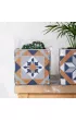 Esschert Design Betonowa doniczka Azulejos 13cm