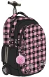 St. Majewski Plecak na k�kach 4-komorowy Pink Checkered