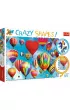 Puzzle 600 el. Crazy Shapes. Kolorowe balony Trefl