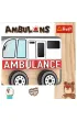 Zabawka drewniana. Ambulans Trefl