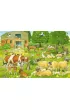 Puzzle 100 el. PQ Zwierz�ta na farmie Schmidt