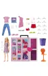 BRB Garderoba Barbie Zestaw + Lalka HGX57 Mattel