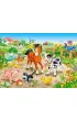 Puzzle 120 el. Na farmie Castorland