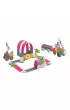 Mini Waffle Konstruktor Klocki konstrukcyjne Mini Waffle 140 element�w Konstruktor Du�y r�owy MARIOINEX 902837
