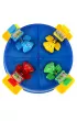 Gra zr�czno�ciowa g�odne �abki skacz�ce �aby 4 graczy 3+ XXL niebieska
