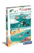 Puzzle 2x60 el. SuperColor. Life at Sea Clementoni