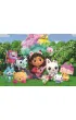 Puzzle 24 el. Maxi SuperColor. Koci Domek Gabi Clementoni