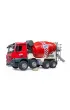 Mercedes Benz Arocs Betoniarka czerwona Bruder