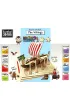 Puzzle �amig��wka drewniana Gepetto - Wikingowie Eureka 3D
