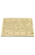 Puzzle �amig��wka drewniana Gepetto - Wikingowie Eureka 3D