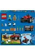 LEGO City Czerwony traktor z przyczep� i owc� 60461