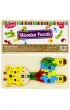 Puzzle Uk�adanka drewniana 10 el. �yrafa Mega Creative