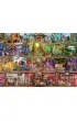 Puzzle 1000 el. Psy w bibliotece Ravensburger
