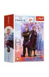 Puzzle mini 54 el. W �wiecie Anny i Elsy mix Trefl
