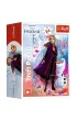 Puzzle mini 54 el. W �wiecie Anny i Elsy mix Trefl