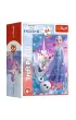 Puzzle mini 54 el. W �wiecie Anny i Elsy mix Trefl