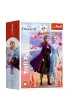 Puzzle mini 54 el. W �wiecie Anny i Elsy mix Trefl