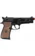Pistolet policyjny metalowy 8 naboi Gonher