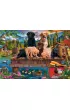 Puzzle 1000 el. PQ Psia rodzina nad jeziorem Schmidt