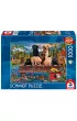 Puzzle 1000 el. PQ Psia rodzina nad jeziorem Schmidt
