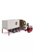 Scania Super 560R kontener UPS z w�zkiem wid�owym Bruder