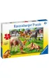 Puzzle 60 el. Szcz�liwe konie Ravensburger