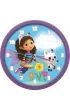 Zegar �cienny 25 cm Koci Domek Gabi KIDS EUROSWAN