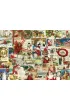 Puzzle 1000 el. Vintage Christmas Cards Eurographics