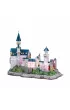 Puzzle 3D 128 el. Zamek Neushwastein LED Cubic Fun