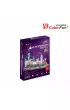 Puzzle 3D 128 el. Zamek Neushwastein LED Cubic Fun