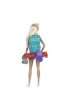 Barbie. Kemping Barbie Malibu Lalka + akcesoria HDF73 Mattel