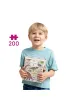 Puzzle Puzzlove CzuCzu 200 el. Dinozaury Bright Junior Media