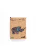 Puzzle drewniane eko 125 el. Rzadki nosoro�ec A3 Maksik