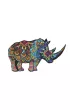 Puzzle drewniane eko 125 el. Rzadki nosoro�ec A3 Maksik