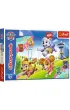 Puzzle Glitter 100 element�w. B�yszcz�ce psiaki Trefl