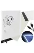 Deska kre�larska tablica tablet graficzny kalka do rysowania pod�wietlana LED A4