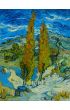 Vincent Van Gogh, The Poplars at Saint-Rmy - plakat 42x59,4 cm