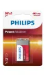 Philips Baterie Bateria alkaliczna 6LR61 PHILIPS POWER ALKALINE 9V B/C