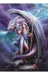 Puzzle 1000 el. Compact Anne Stokes Collection Dragon Mage Clementoni