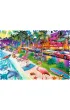Puzzle 600 el. Crazy Shapes. Pla�a w Miami Trefl