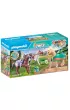 Playmobil Horses of Waterfall 3 konie: Morgan, Quarter Horse i Angloarab Shagya 71356