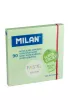 Milan Karteczki samoprzylepne Super Sticky Pastel zielone 76 x 76 mm 90 kartek 90 szt.